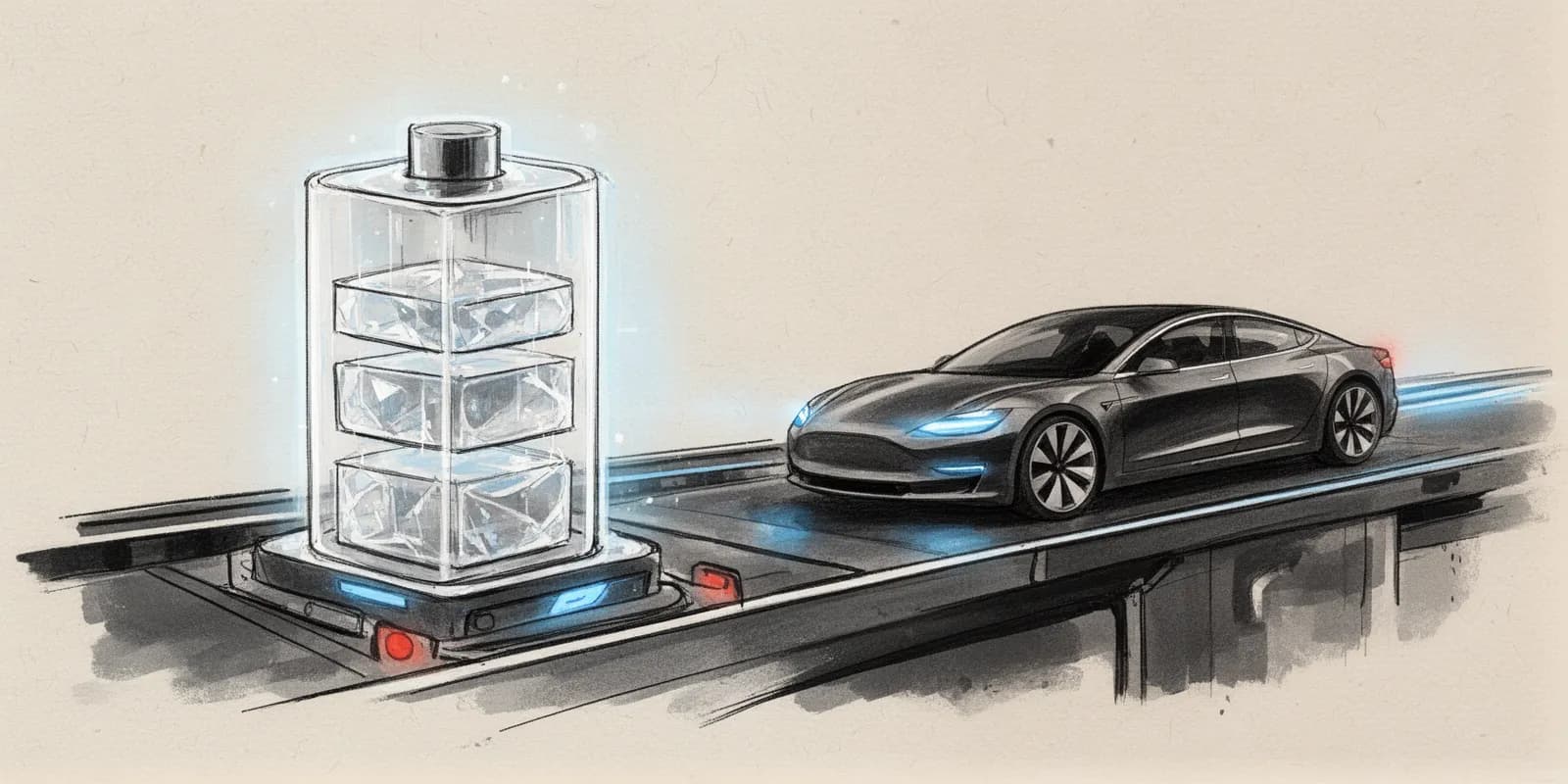 Festkörperbatterie als Schlüsseltechnologie für die nächste Generation von Elektroautos