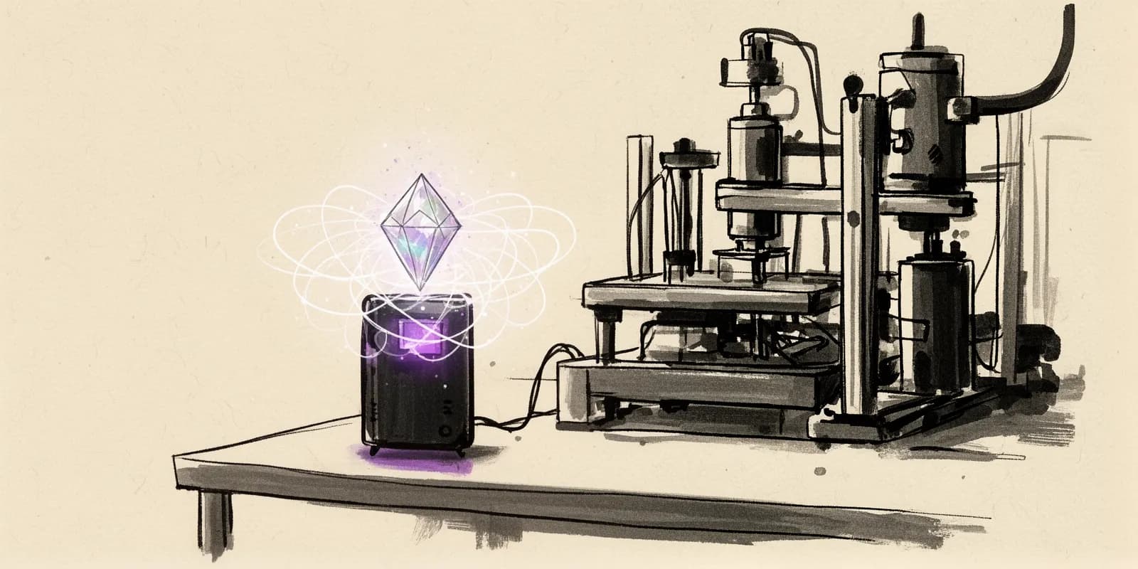 Mobiler Diamant-Quantencomputer von SaxonQ aus Sachsen im Laboreinsatz