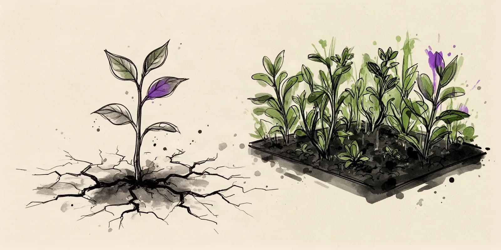 Symbolbild zur Early-Stage-Finanzierungslücke deutscher Startups bei Seed- und Pre-Seed-Runden