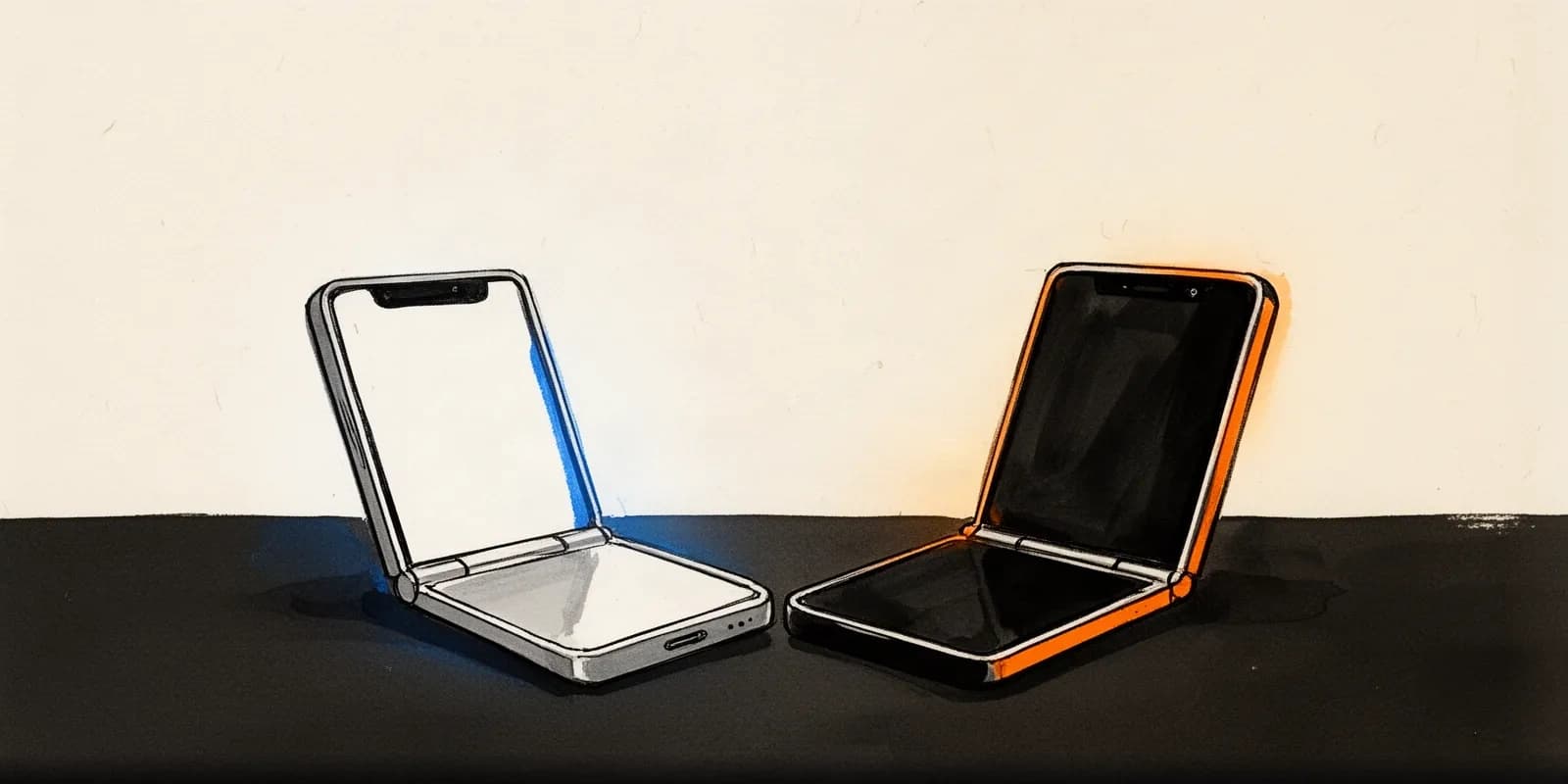 Faltbare Smartphones iPhone Duo und Xiaomi 18 Fold im direkten Vergleich